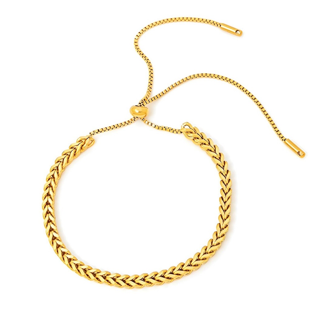 18k gold plated bracelet